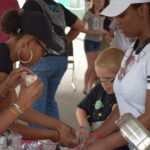 Kids Exploring Hands On Science Experiments At DreamFest Pittsburgh STEM Festival